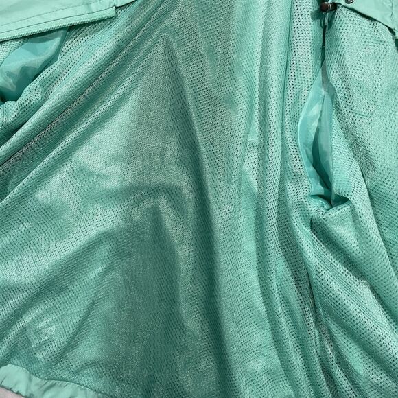 HB Sport by Harvé Benard Windbreaker Jacket Size L Mint Lightweight Rain - Picture 7 of 7